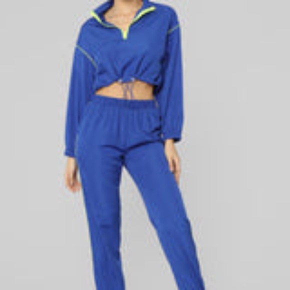 Royal Blue Two Piece Set - Picture 1 of 1